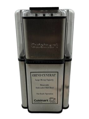 Working Cuisinart Grind Central Coffee Grinder 18 Cup Capacity Dcg-12BC